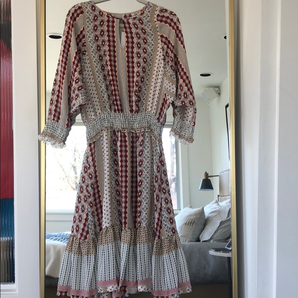 Warm 100% Silk Dress.